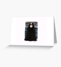 The Hair Queen Greeting Card