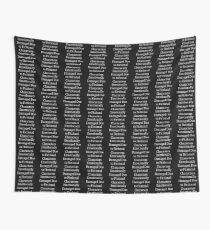 Emotionally Damaged Due to Fictional Characters Wall Tapestry