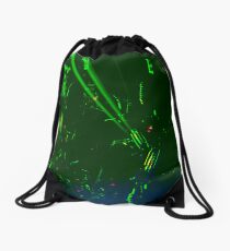 Consumption of Mother Brain Through Parasitic Drone Album Artwork Drawstring Bag