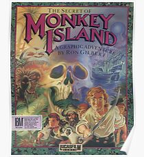 The Secret of Monkey Island Poster
