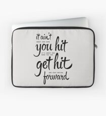 Rocky Balboa - It ain't about... Laptop Sleeve