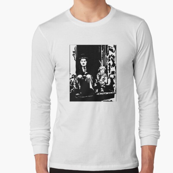 Charlie Chaplin The Kid Long Sleeve T-Shirt