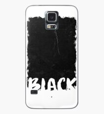 Black Artwork Case/Skin for Samsung Galaxy