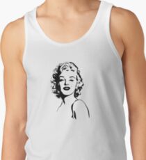 Marilyn Monroe Illustration Tank Top