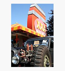 Six Pack Rat Rod Loves RootBeer Photographic Print
