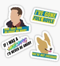 Brooklyn 99 Multi Mini Stickers Sticker
