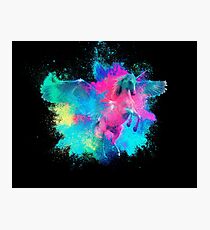 Unicorn fantasy colorful Photographic Print