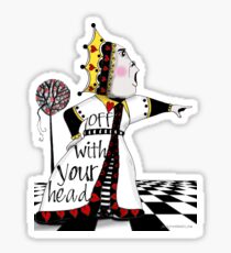 Ab mit deinem Kopf! Sticker