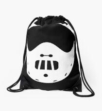 Halloween Hannibal Lector Ideology Drawstring Bag