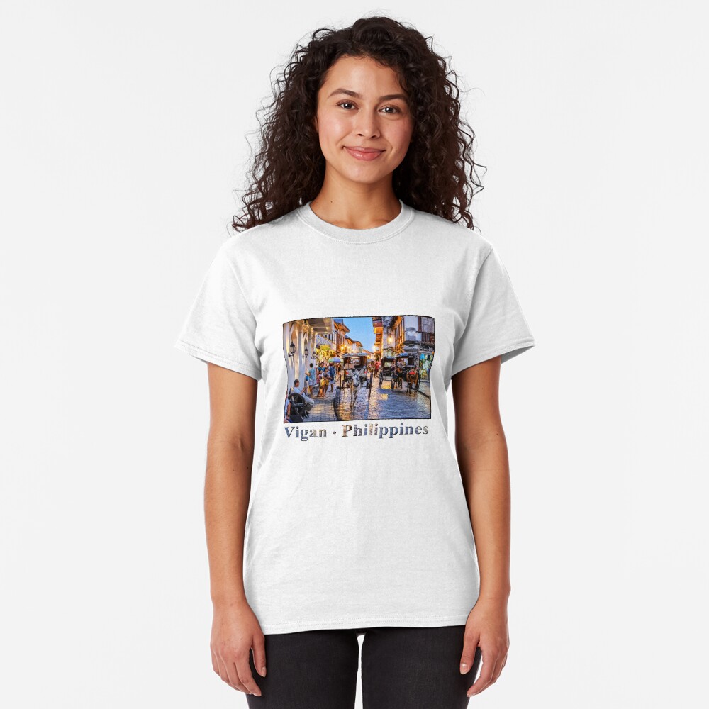 Rush Hour in Vigan City Classic T-Shirt