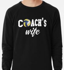 Volleyball Coach Shirt - Volleyball Coach Gifts - Volleyball Coach Wife Shirt Lightweight Sweatshirt