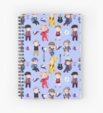 blue 'tricks Spiral Notebook