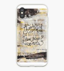 Our souls touched for such a short amount of time iPhone Case