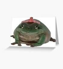 Geburtstagsfrosch (Ongo) Grußkarte