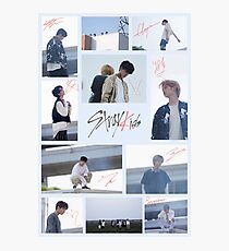 Stray Kids Autographs (Voices MV) Photographic Print