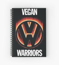 Cuaderno de espiral Guerreros veganos