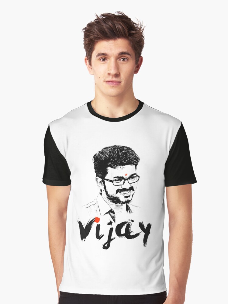 vijay red shirt