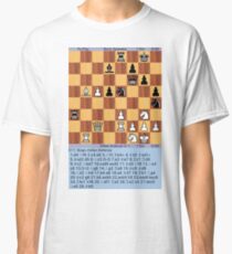 #Chess, #play chess, chess #piece, chess #set, chess #master, Chinese chess, chess #tournament, #game of chess, chess #board, #pawns, #king, #queen, #rook, #bishop, #knight, #pawn Classic T-Shirt