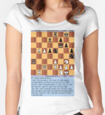 #Chess, #play chess, chess #piece, chess #set, chess #master, Chinese chess, chess #tournament, #game of chess, chess #board, #pawns, #king, #queen, #rook, #bishop, #knight, #pawn Women's Fitted Scoop T-Shirt