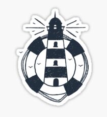 Lighthouse. Nautical Sticker