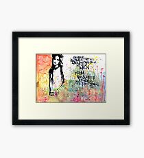 Emma Framed Print