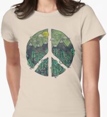 Peaceful Landscape Women's Fitted T-Shirt