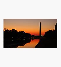 DC Sunrise Photographic Print