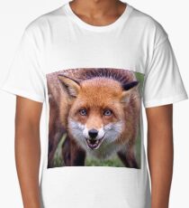 Red Fox Long T-Shirt