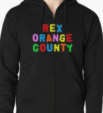 rex orange county Zipped Hoodie