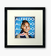 Glasgow Rangers Alfredo Morelos Framed Print