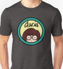 Daria (yellow background) Unisex T-Shirt