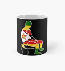 Custom Stencil Man - Zimbabwe Mug