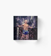 GOAT TJ Dillashaw Ufc Fighter Art Acrylic Block