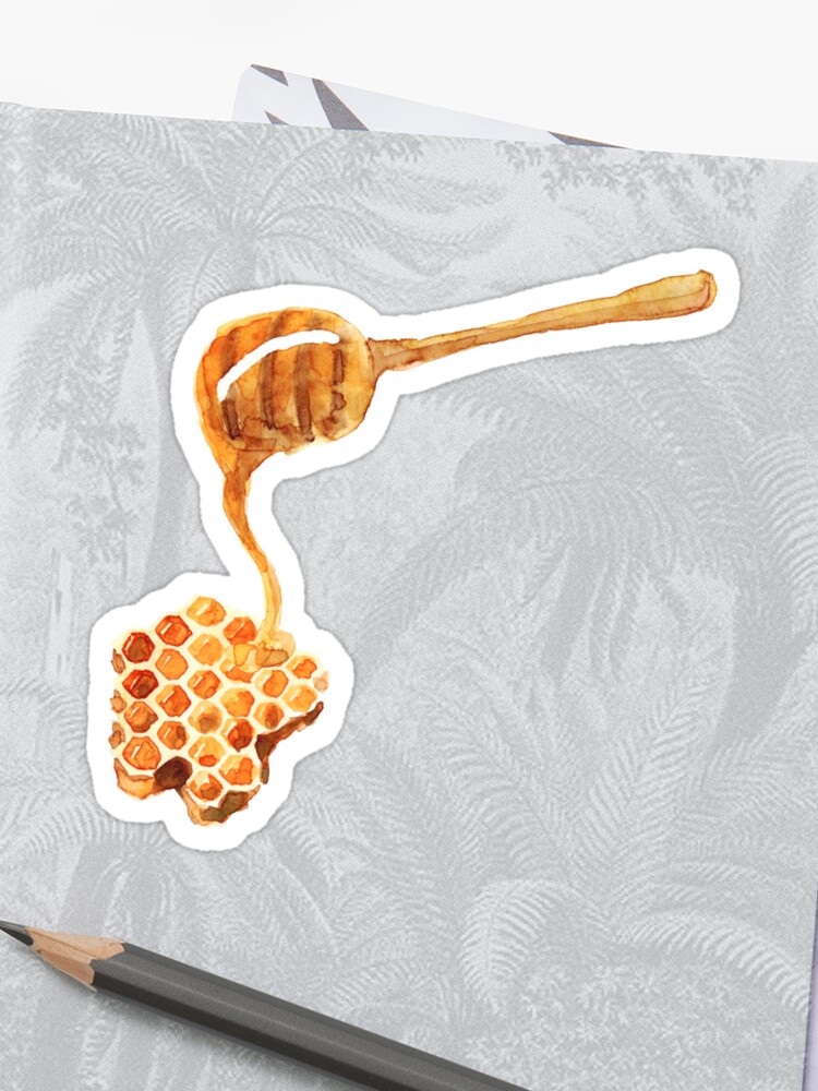 Hand Drawn Honeycomb Illustration - Download Illustration 2020