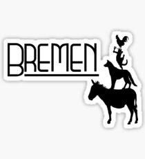 Bremen Town Musicians Sticker