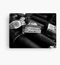 cuban cohiba Canvas Print