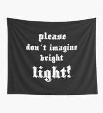 please imagine light Wandbehang