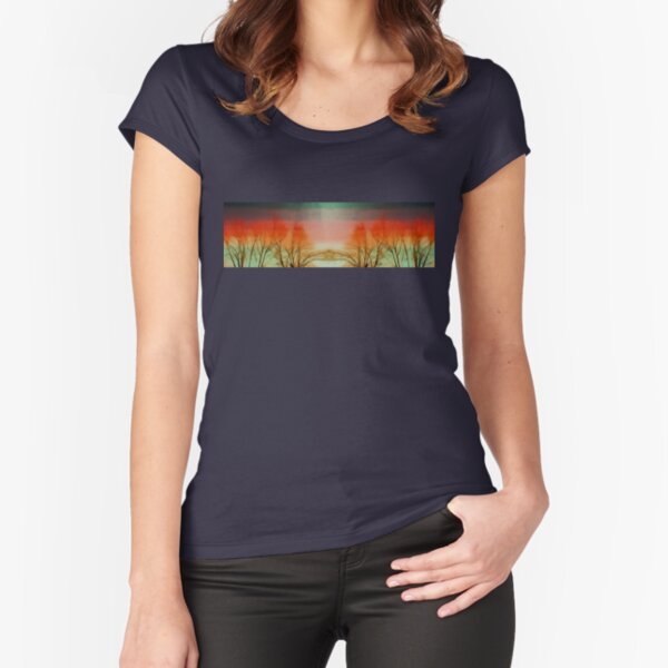 We Can Weather This Change Together Fitted Scoop T-Shirt