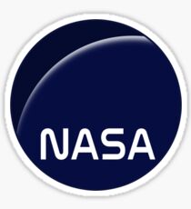 Interstellar movie NASA logo Sticker