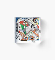 Moment of Indecision Acrylic Block