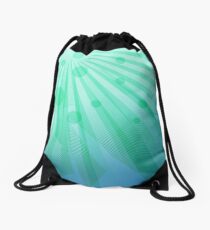 Bright Green iPad Design Drawstring Bag