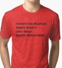 Charlie's Dating Profile Tri-blend T-Shirt