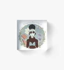 Carefree Black Girl Acrylic Block