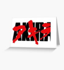 akira japan Greeting Card