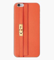 Hermes Kelly Portefeuille Orange Coque et skin iPhone