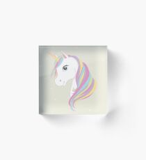Magical Unicorn Acrylic Block