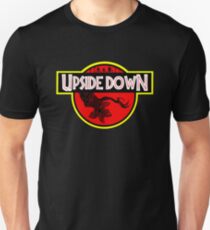Camiseta unisex El revés - Jurásico abajo