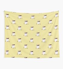 Tela decorativa Taza de café Addicted To Coffee pattern