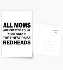 all moms are created equal but only the finest raise hip hop t-shirts Postcards