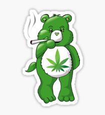 Ganja Bear Sticker